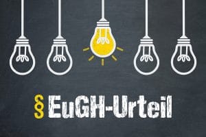 Externer Datenschutzbeautragter Berlin - EuGH-Urteil / Tafel mit Glühbirnen
